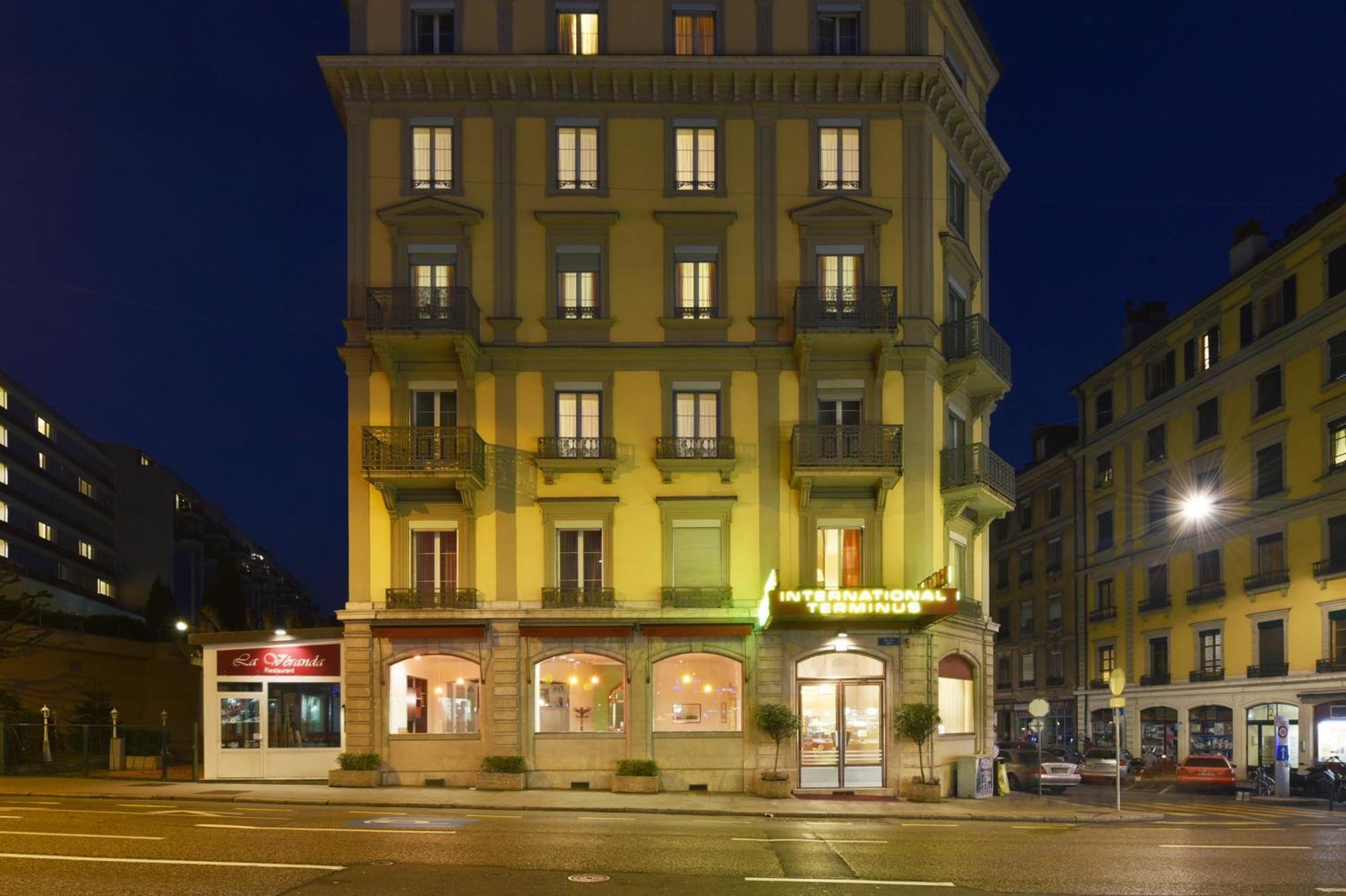Hotel International & Terminus Ginebra Exterior foto