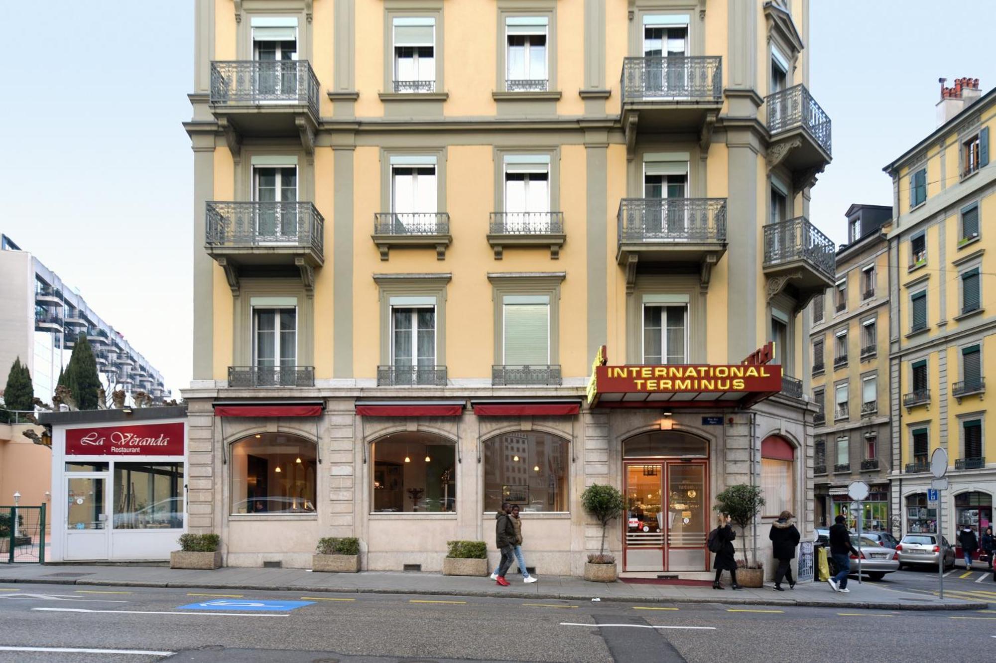 Hotel International & Terminus Ginebra Exterior foto